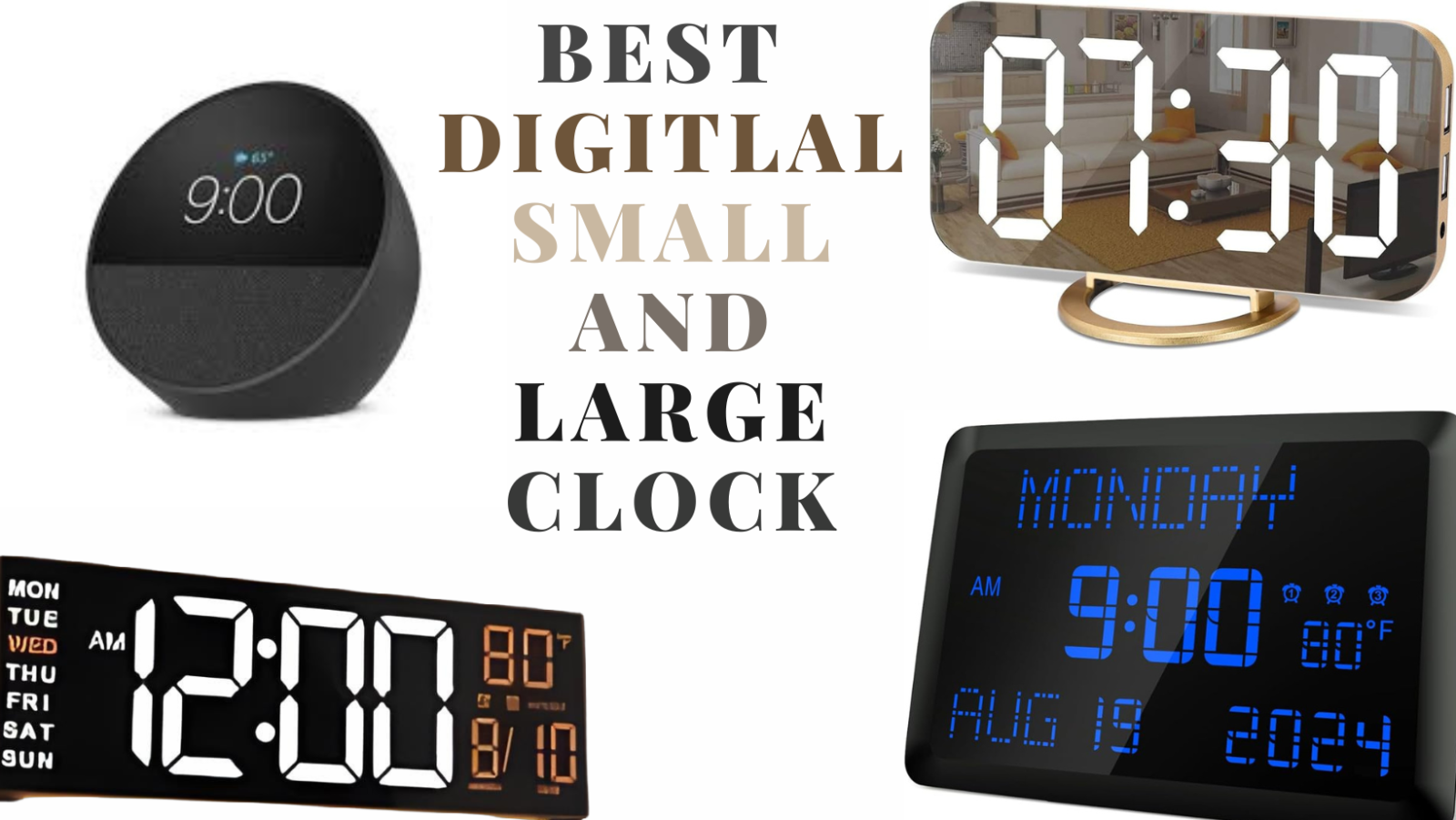 small digital clock