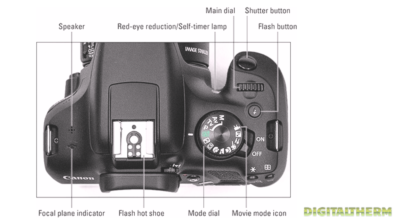 canon eos rebel t7 dslr video camera