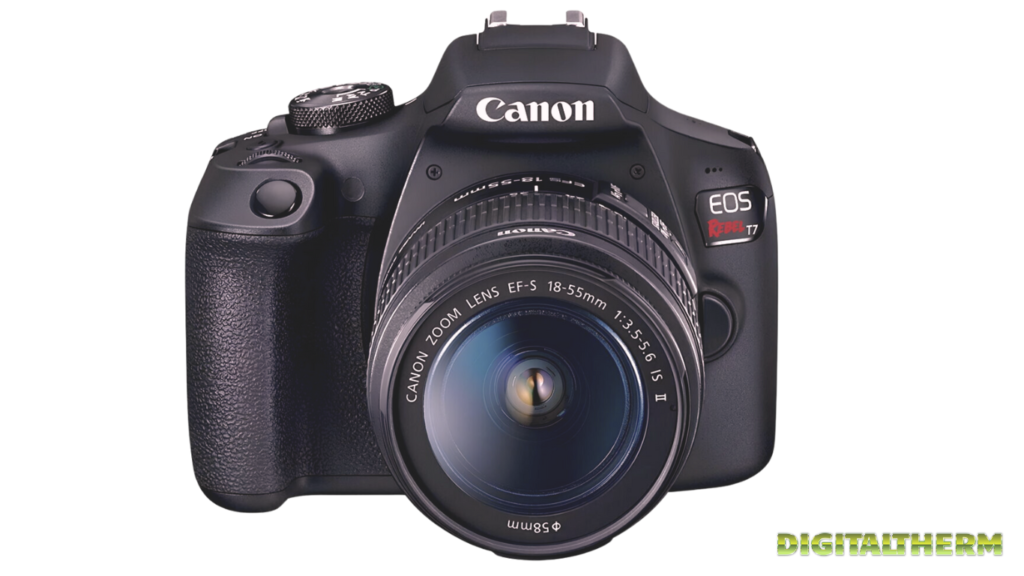 canon eos rebel t7 dslr video camera